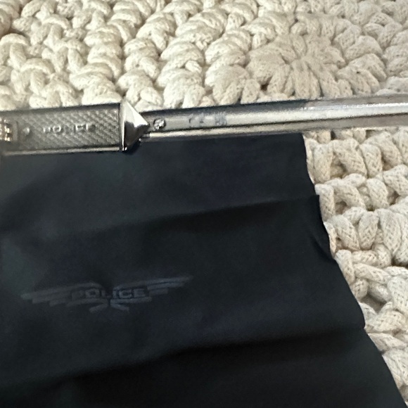 Police Transparent Gray Sunglasses - Picture 6 of 11